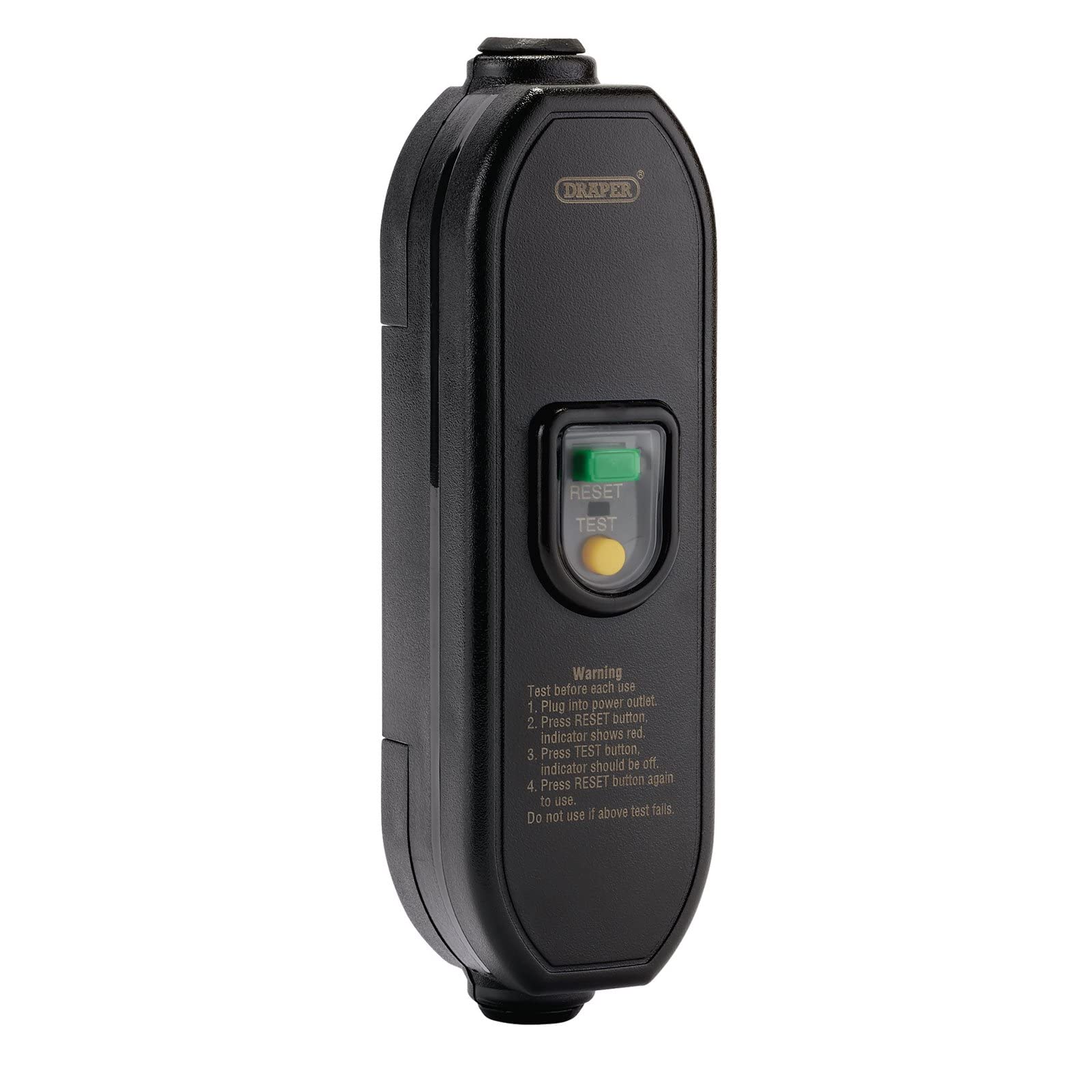 Draper 98440 Adaptateur RCD en ligne, 230 V, 16 A