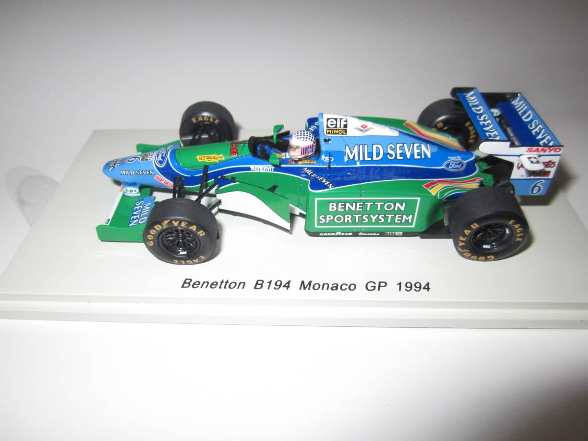 ミニカー 1/43 Spark Benetton B194 Monaco GP 1994 4967536048.jpg