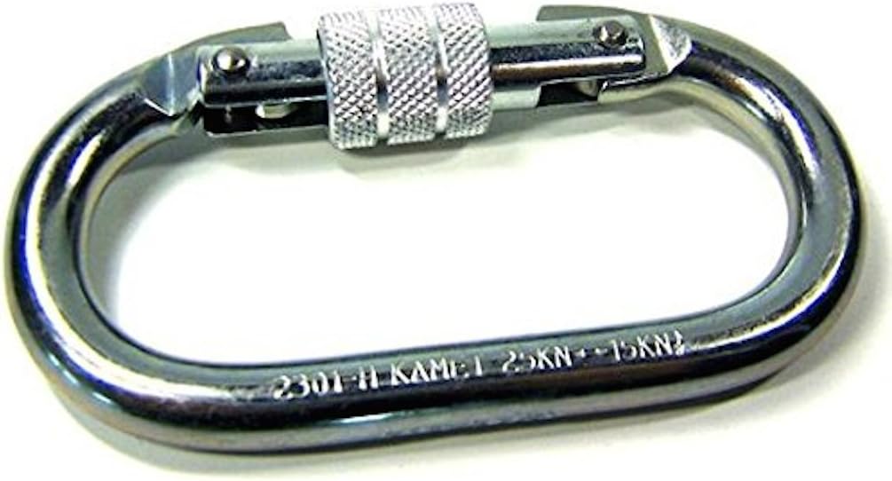 iapyx Safety Carabiner safety screw Lock - Carabiner Hook Personal Security Pack