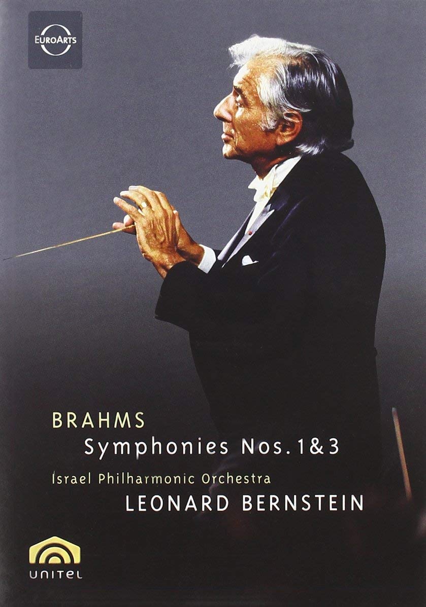 DVD de las Sinfonías 1 y 3 de Johannes Brahms concierto clásico de Alemania