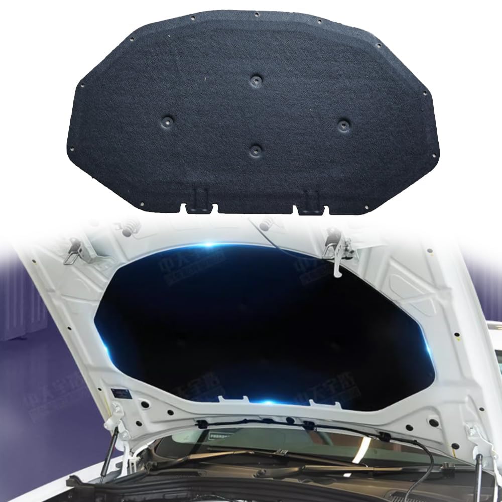 Cotone Isolante Acustico per Cofano Anteriore Auto,per B-MW X3 X4 F25/F26 2011-2016,Isolamento del Cofano del Cofano, Isolamento Acustico del vano Motore