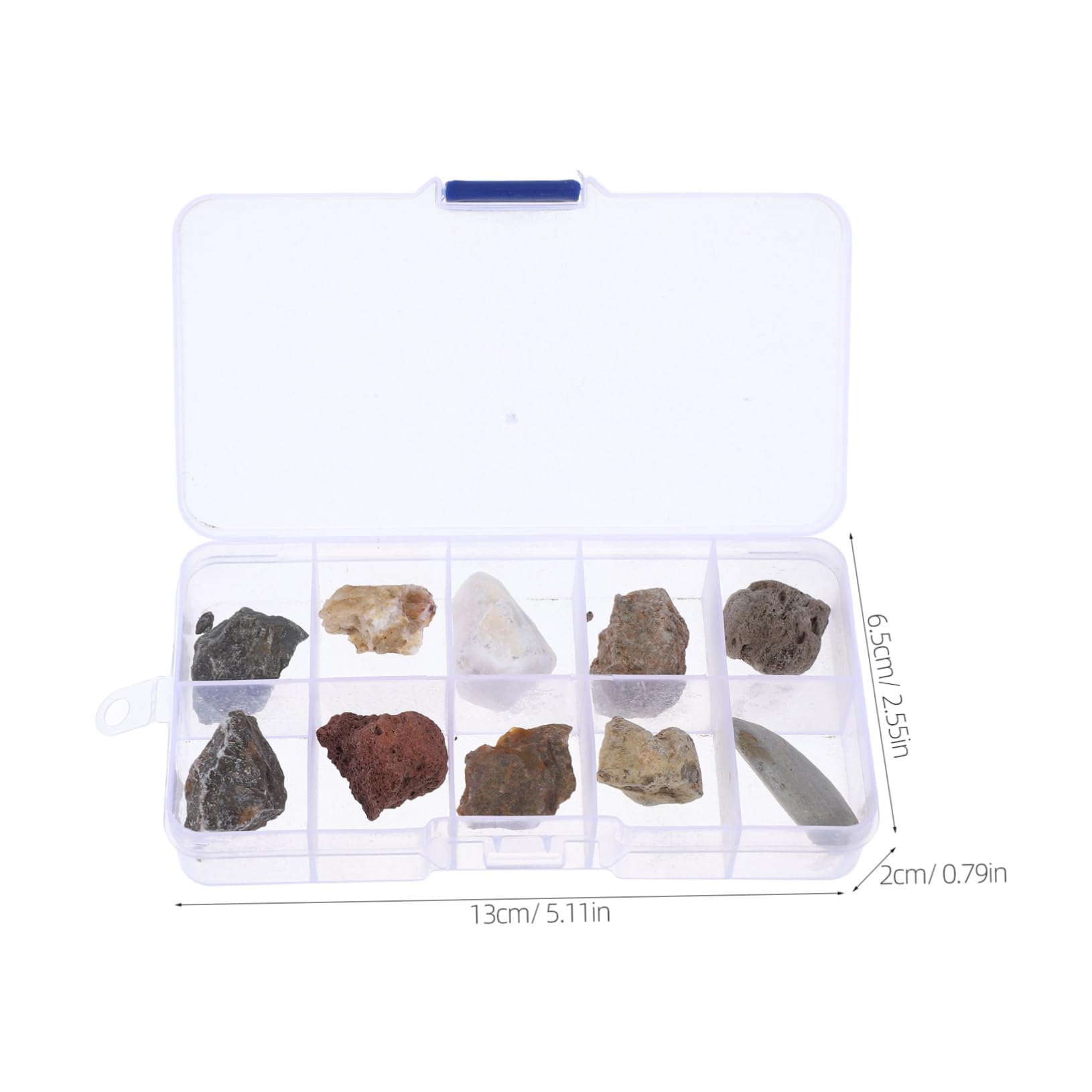 Luxshiny Rock Collection for Boys and Girls Interactive Geology Specimen Kit for Classroom and Home Education