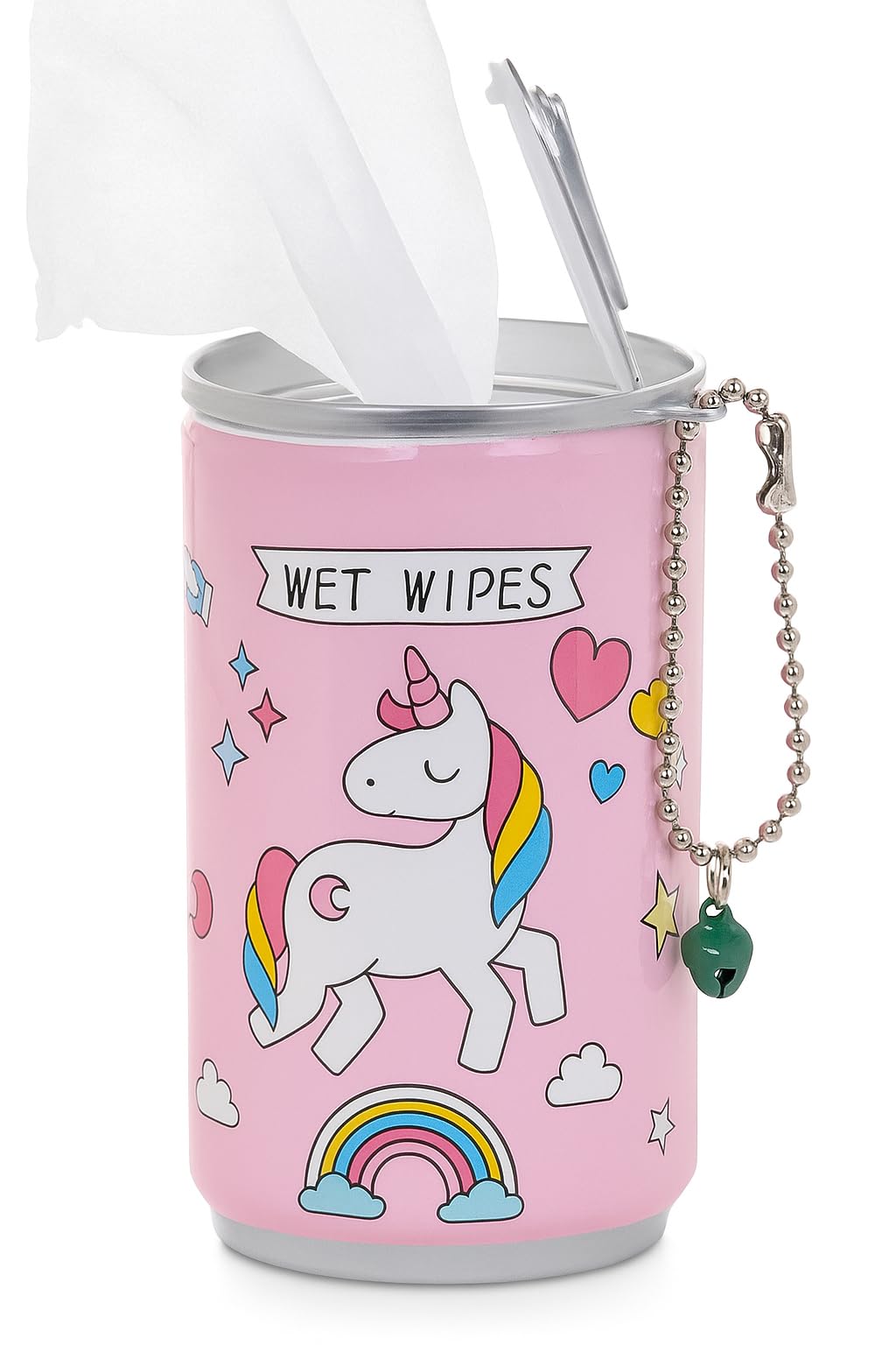 Kalra Magic 30 Pieces Tin Can Mini Wet Wipes With Cartoon Print for Kids, Girls, Men, and Women to Clean Faces & Bodies, Wet Wipes Napkins, and Portable Tin Wet Wipes Pack 1-image-15