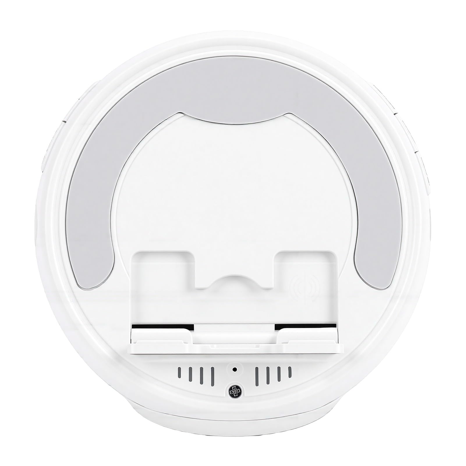 Fabater Altoparlante a Induzione Bluetooth con Supporto Portatile e Surround a 360° per Amanti della Musica e Raduni (WHITE)