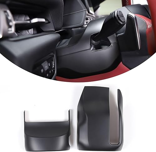 Funda protectora para volante de automóvil ABS para Toyota Supra GR A90 A91 MK5 2019 2020 2021 2022 columna de dirección superior e inferior (negro disponible en Yaxa Peru