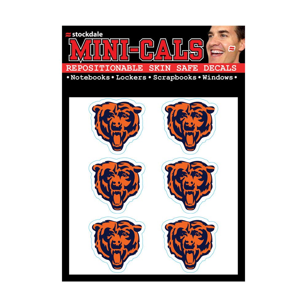Wincraft 6-Pack Face Mini Cals 3cm - NFL Chicago Bears