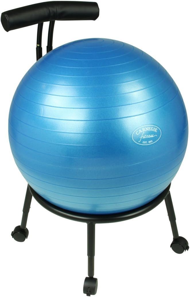 Carnegie Ball Chair Seat Ball Adjustable Lumbar Support