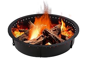 45" Fire Pit Ring: Durable Outdoor Magic for Ambiance and Warmth