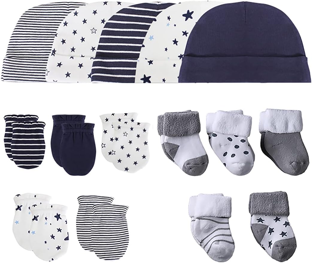 Organic Cotton Baby Socks, Caps, and Mittens Set Kenya Ubuy