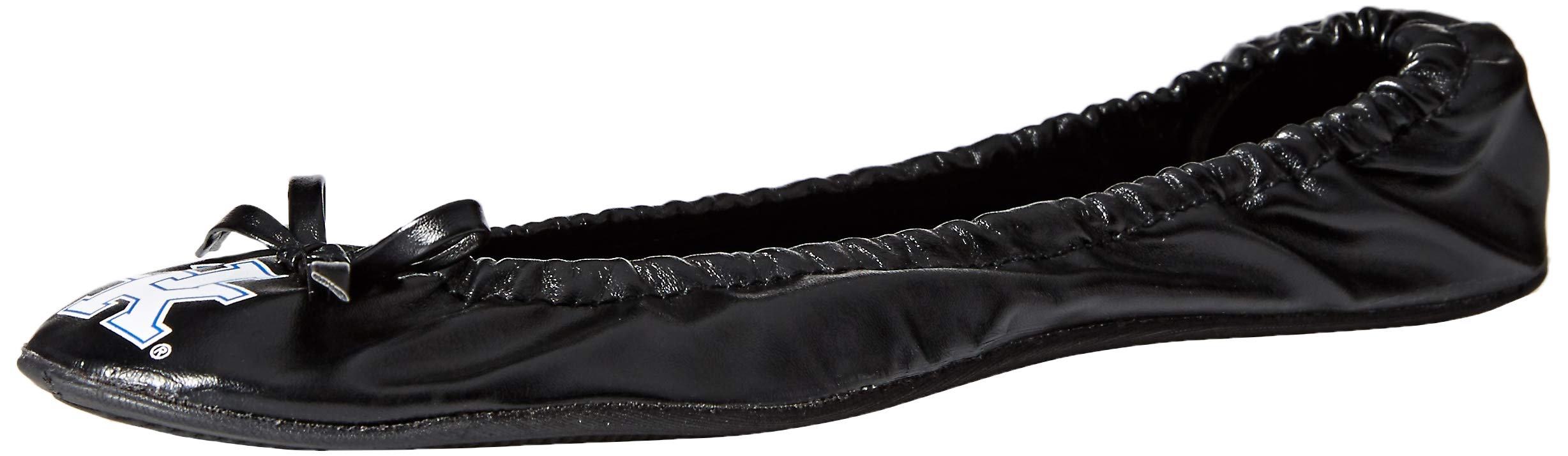 FOCO NCAA Womens Exclusive Team Logo Flats with Clutch