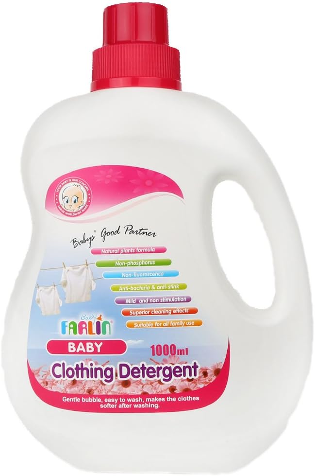 Farlin Anti-Bacterial Baby Clothing Detergent (1000ml Bottle)