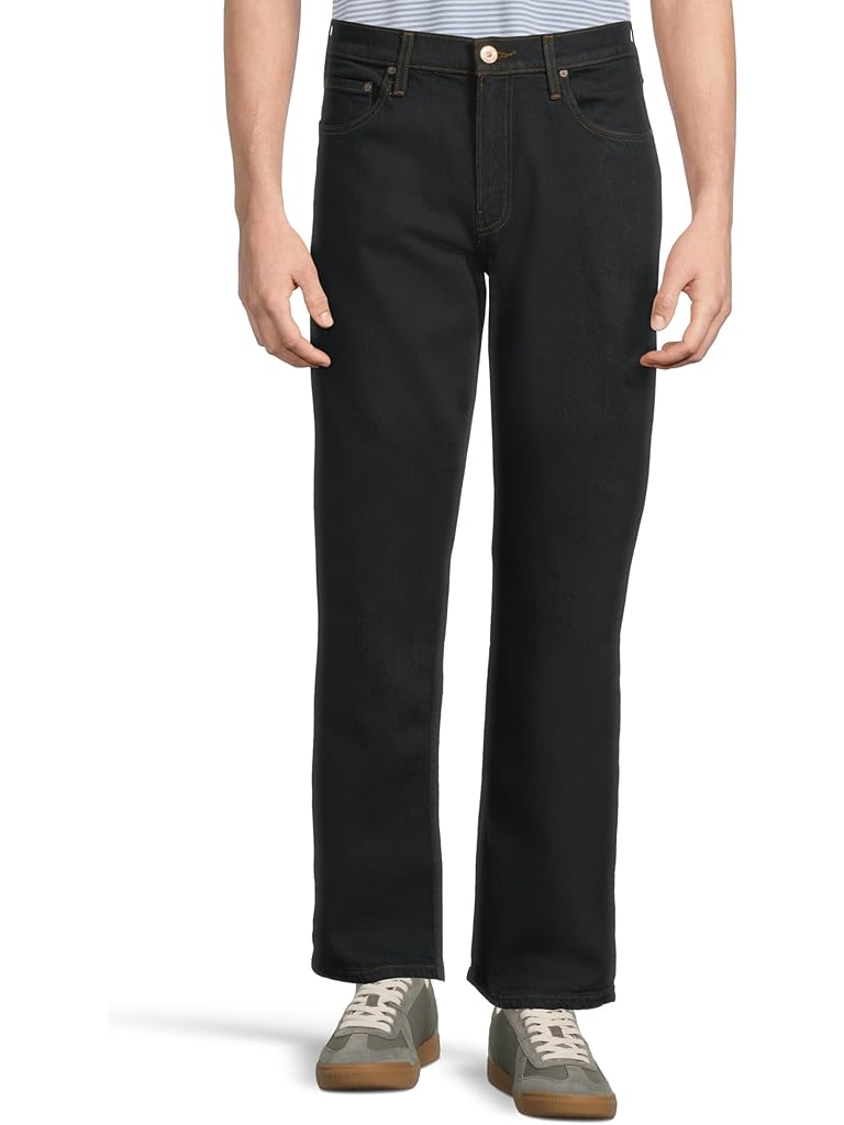 Black Paige Doheny Paige Heritage Relaxed Straight Leg Jeans in Eldron