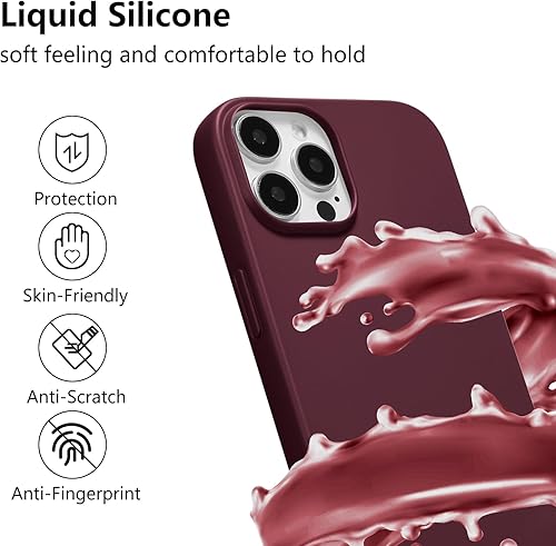 Miniatura 221 de ZTOFERA Funda para iPhone 13 Pro con correa, funda cruzada para teléfono con cordón ajustable para el cuello para el hombro, silicona suave a prueba