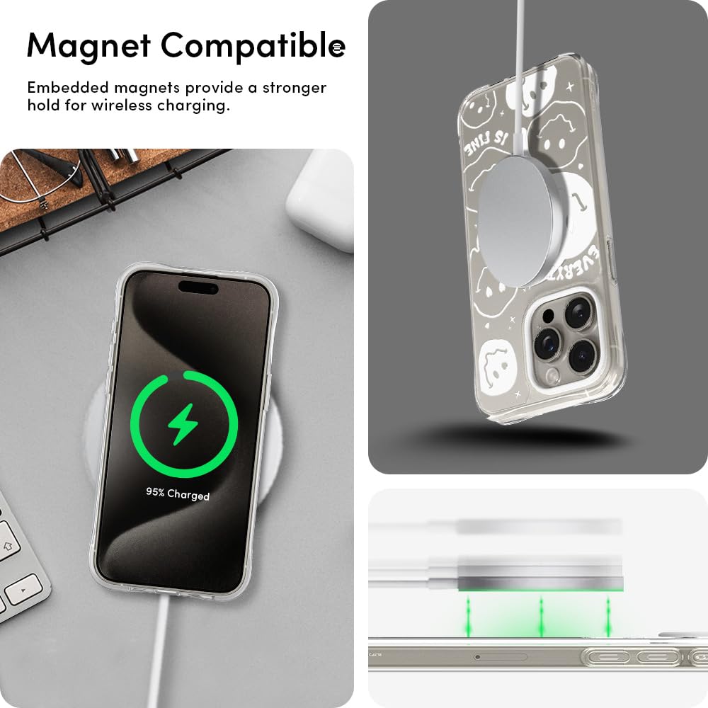 Amazon | 【CYRILL】 by Spigen iPhone 15 Pro 用 ケース MagSafe対応