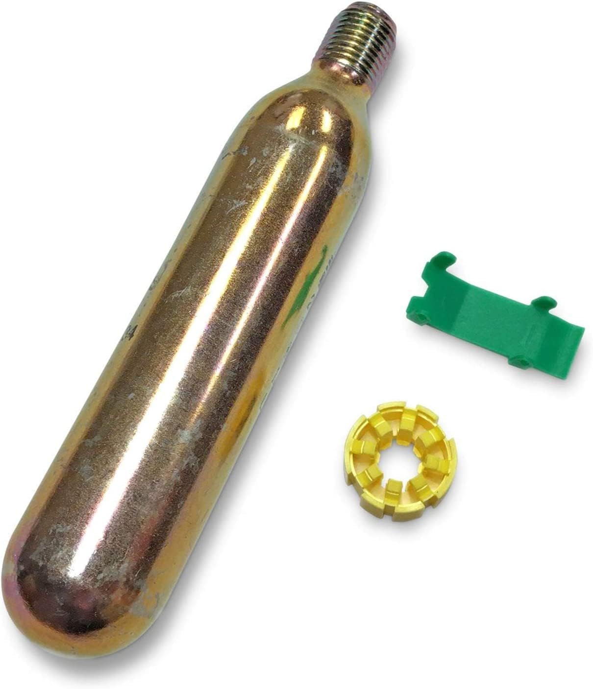 BLUESTORM CO2 Re-Arm Kit 24 Gram Cylinder Cartridge Compatible with Cirrus 26 Automatic Life Jacket Personal Flotation Device (12)