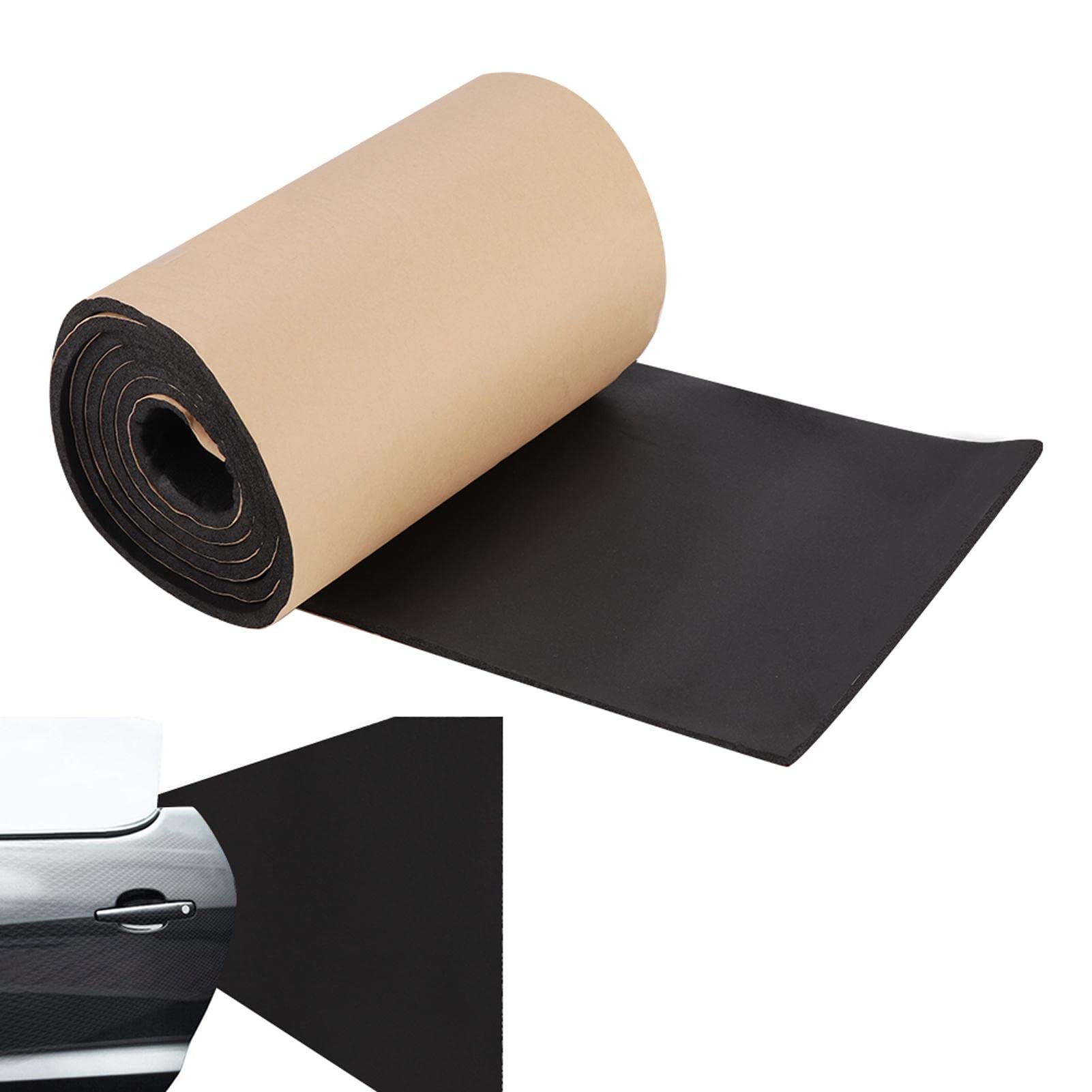 Garage Wall Protectors, Car Door Protector Bumper Guards Self Adhesive Foam Sheets Wall Padding Anti-Collision Closed Cell Foam Padding for Warehouse Parking Assist(size:200 * 20cm 3MM)