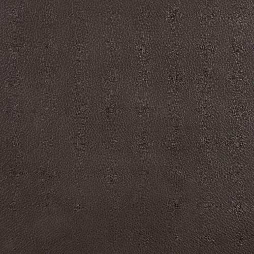 Poundex Bobkona Roxana Bonded Leather 4Piece Left or Right Hand Reversible SECTIONAL Set in Espresso - Thumbnail 5
