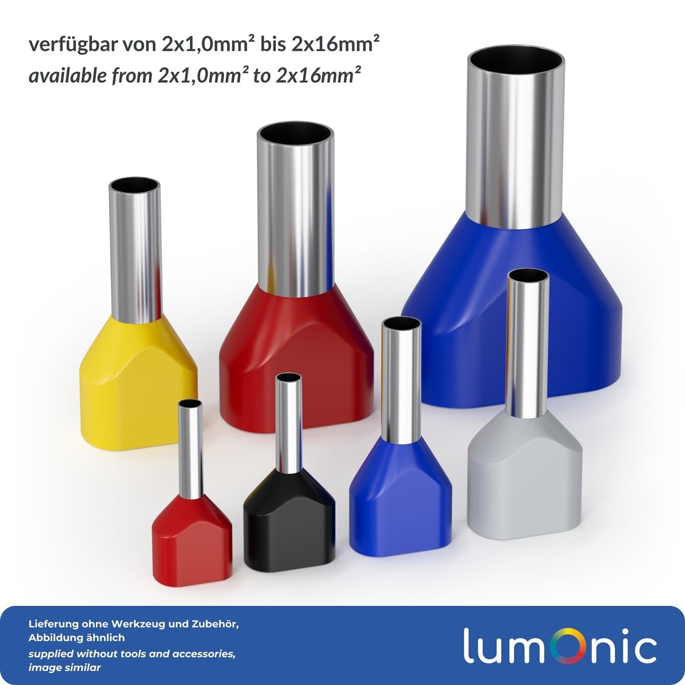 Terminale A Manicotto Stagnato TA 2,5-10/100 Secondo DIN 46228