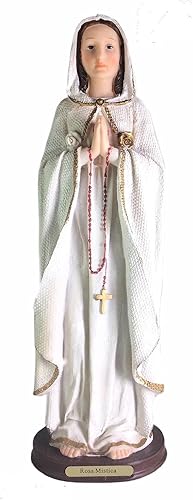Alliance 17" Virgen María Nuestra Señora de la Rosa Mística hecha a mano Estatua Nueva Resina
