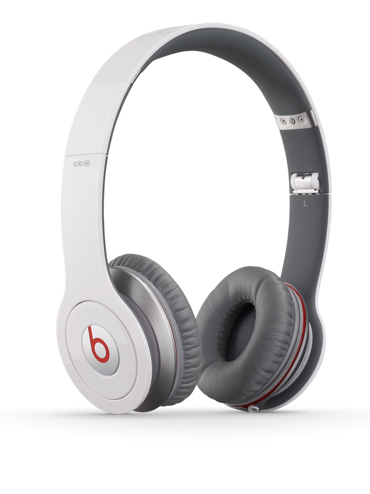 新品未開封 beats solo HD ホワイト×レッド Beats Solo HD por Dr. Dre Fones de ouvido intra-auriculares de