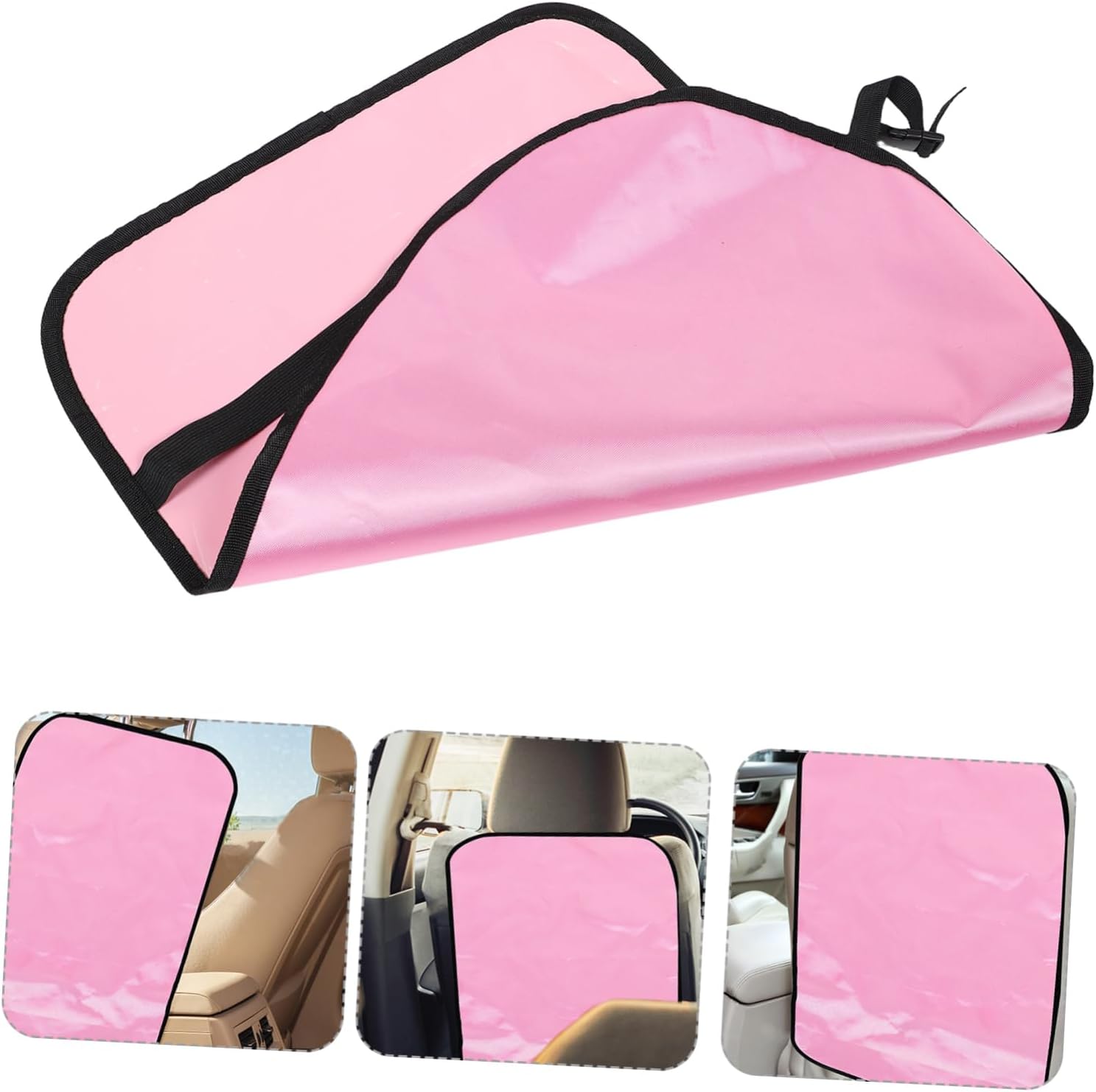 Car Seat Back Kick Protectors Pink Kick Mats for Cars Suvs Trucks Durable Easy to Cover to Shield from Dirt and Scratches for Boy Girl