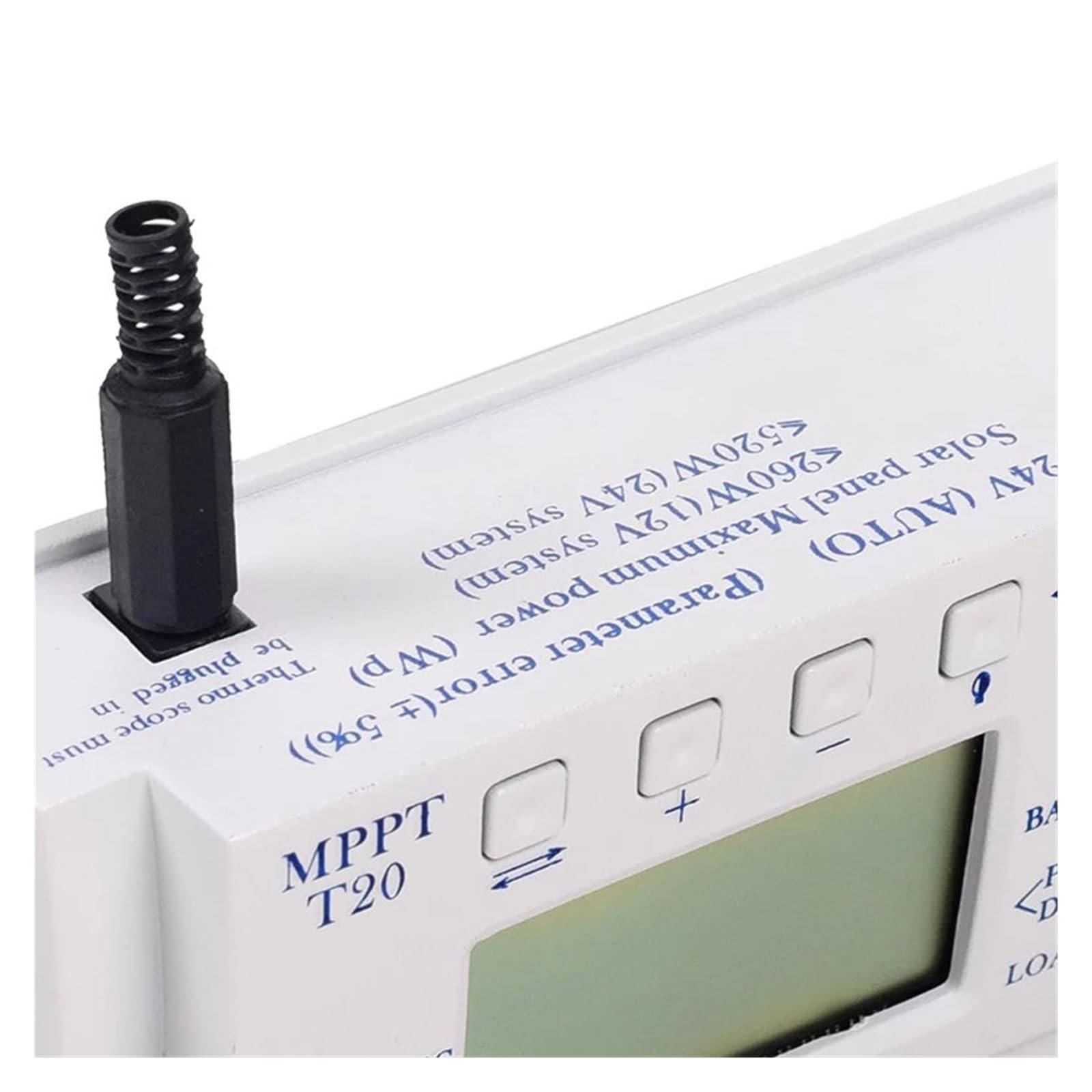 Contrôleur De Charge Solaire 20A, Panneau Avec Écran LCD 12V/24V, Fonction Double Minuterie Automatique, Régulateur T20