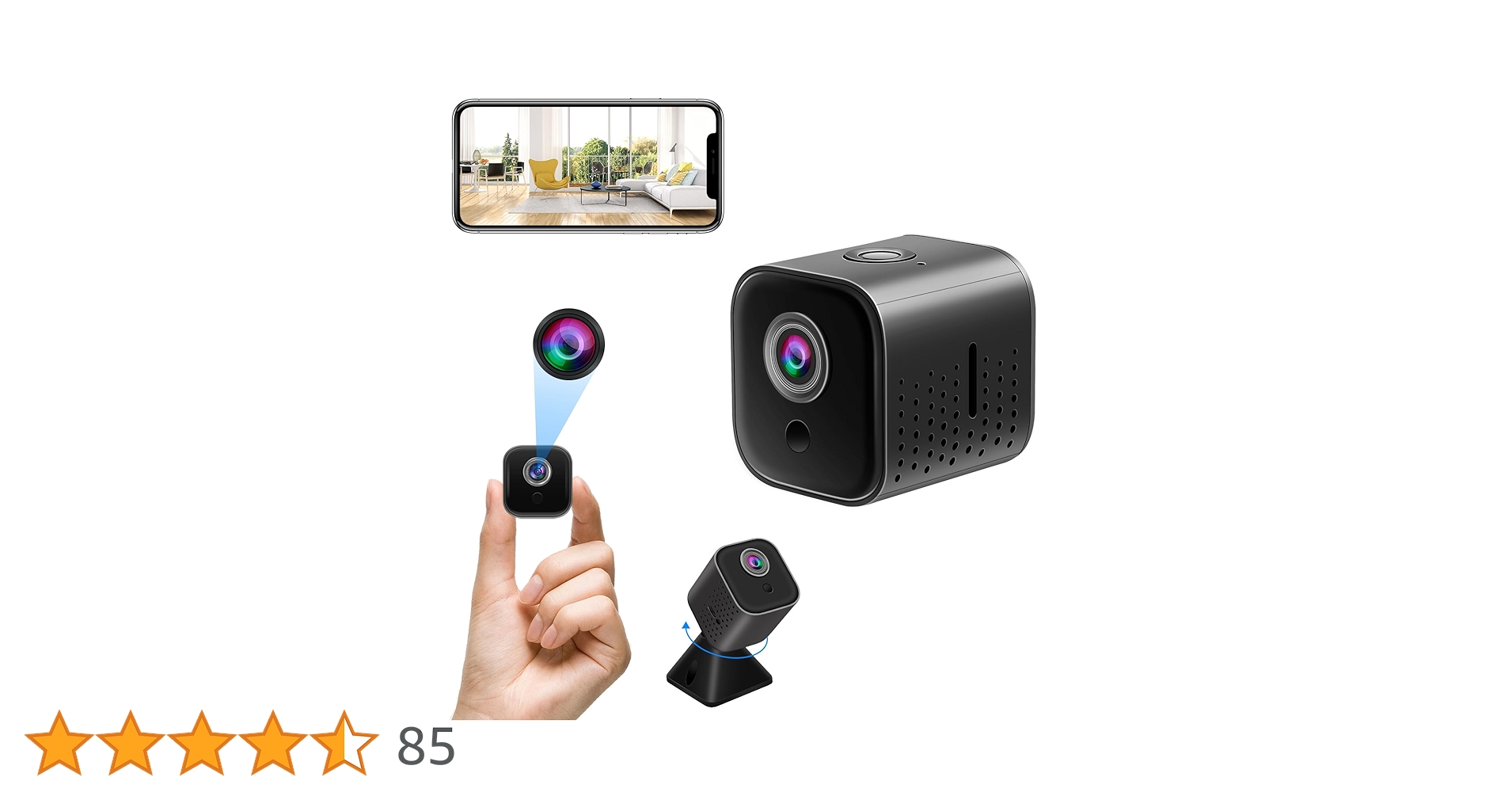 Amazon.co.jp: 超小型カメラ 隠しカメラ 【 4k画質140°広角 WIFI