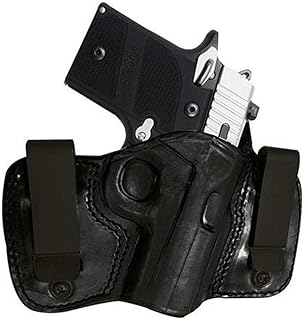 Tagua DCH-1158 Dual Clip Holster, Kahr PM45, Brown, Left Hand