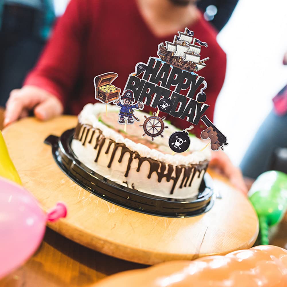 19-teilige Geburtstagskuchen-Deko Mit Cartoon-Figuren – Bunte Kuchen-Topper Für Kindergeburtstag & Babyparty
