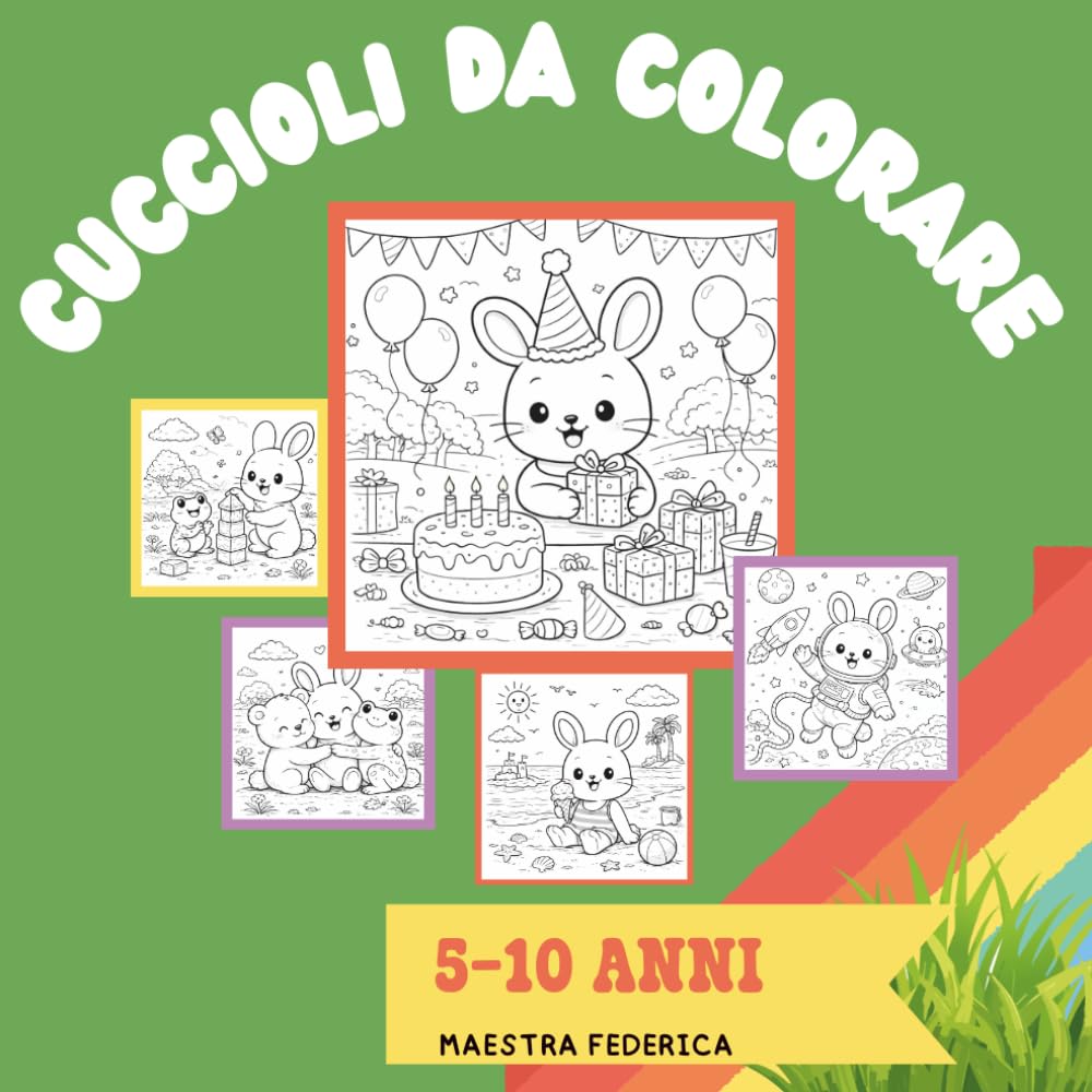 CUCCIOLI DA COLORARE