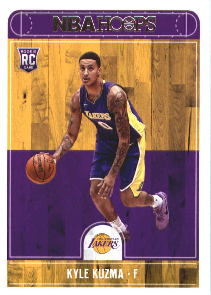 Amazon.com: 2017-18 NBA Hoops #277 Kyle Kuzma Los Angeles Lakers 