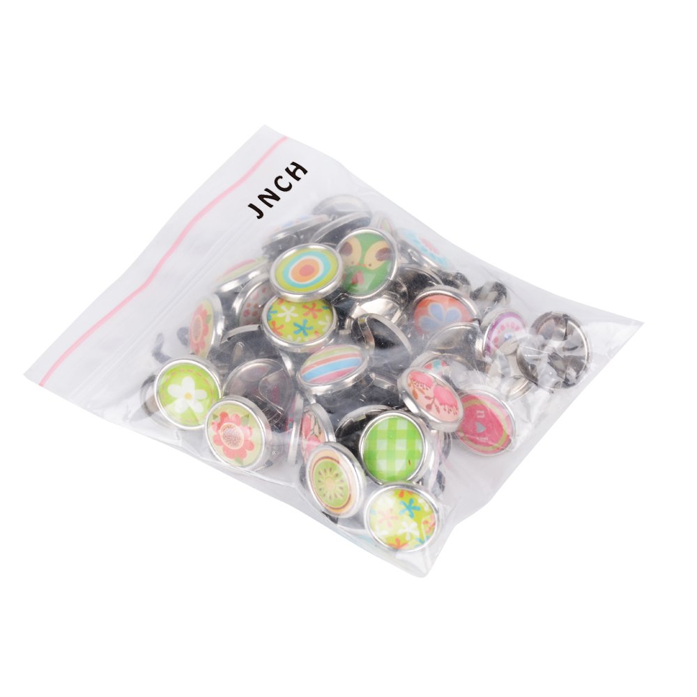 100 Pièces Mini Brads Métal Multicolores - Attaches Parisiennes Ronde Pour Scrapbooking Et Loisirs Créatifs
