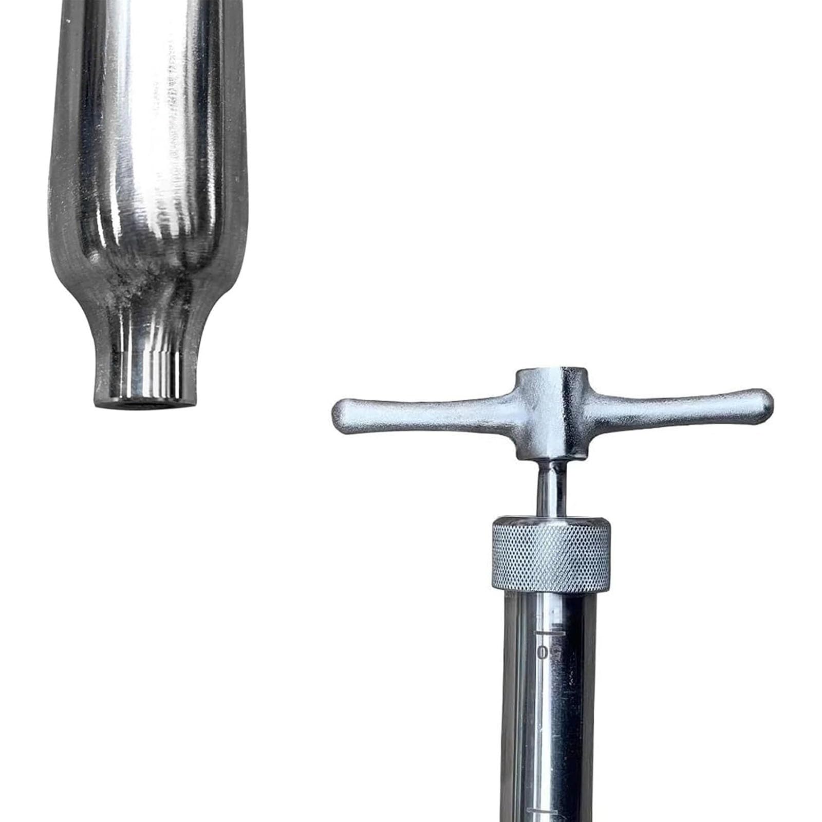Campionatore d'Acqua in Acciaio Inox con Fusto Estraibile: Strumento per Il prelievo e l'analisi di liquidi, Resistente e Facile da Usare.