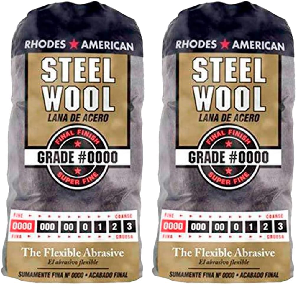 HOMAX Products TV713206#0000 Steel Wool Pad (12 Pads) (Pack of 2)