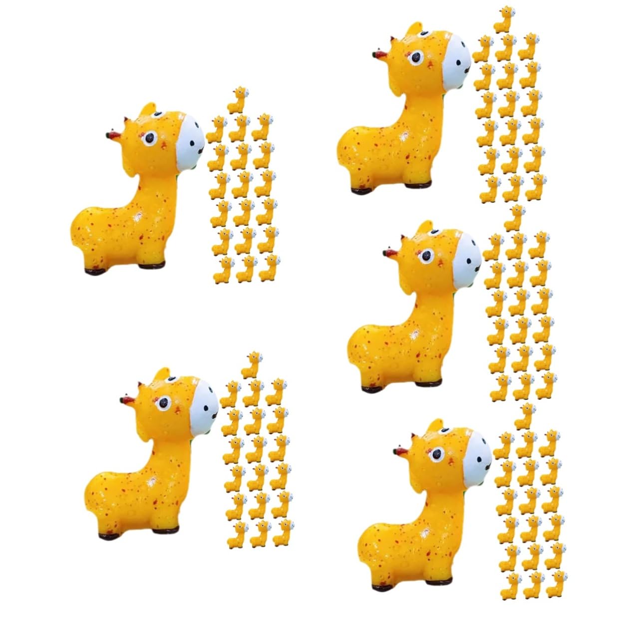 Figurine miniature giraffe pour embellir un micro paysage et créer une décoration de table