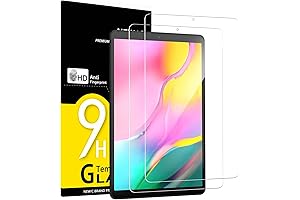 2 Pack Samsung Galaxy Tab A 10.1 2019 Screen Protector, Tempered Glass