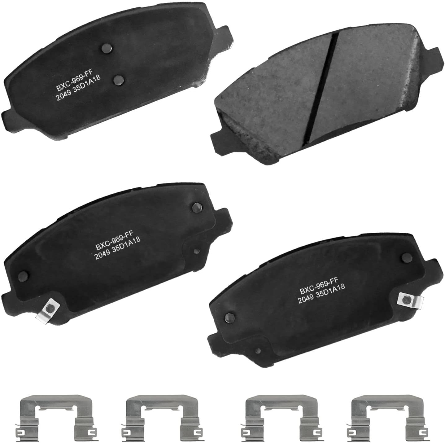 Bendix Premium SBC2049 Ceramic Front Brake Pads for Kia Cadenza 2020-2017
