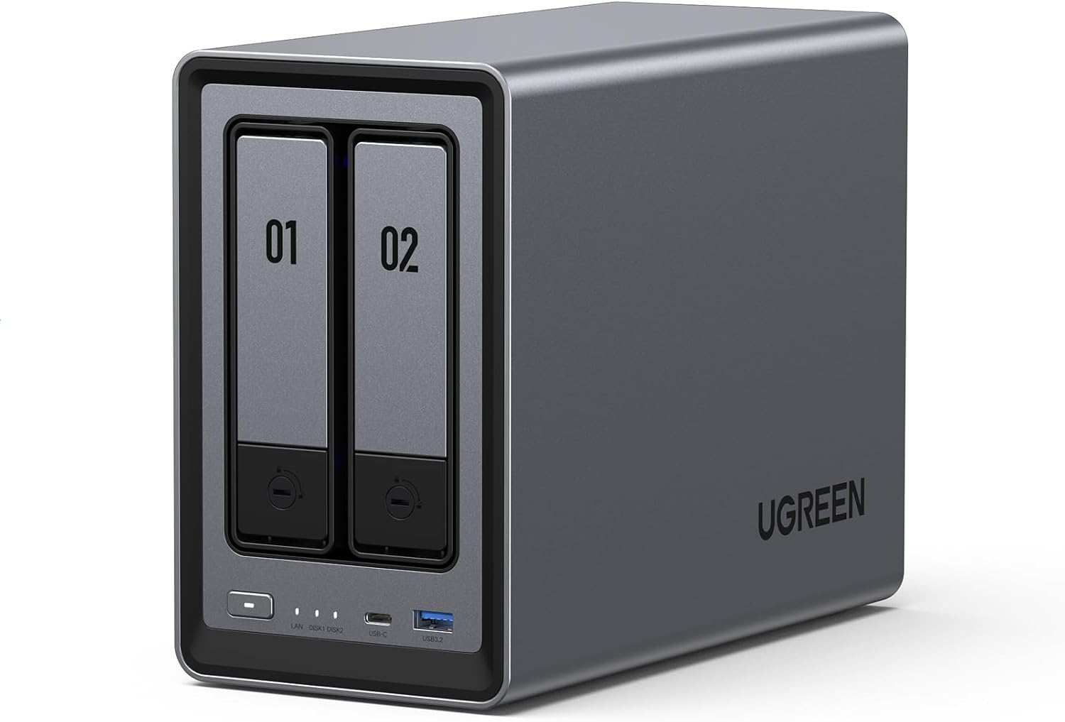 UGREEN NAS DXP2800 2-Bay for Advanced Home Users, Remote Workers & Creators