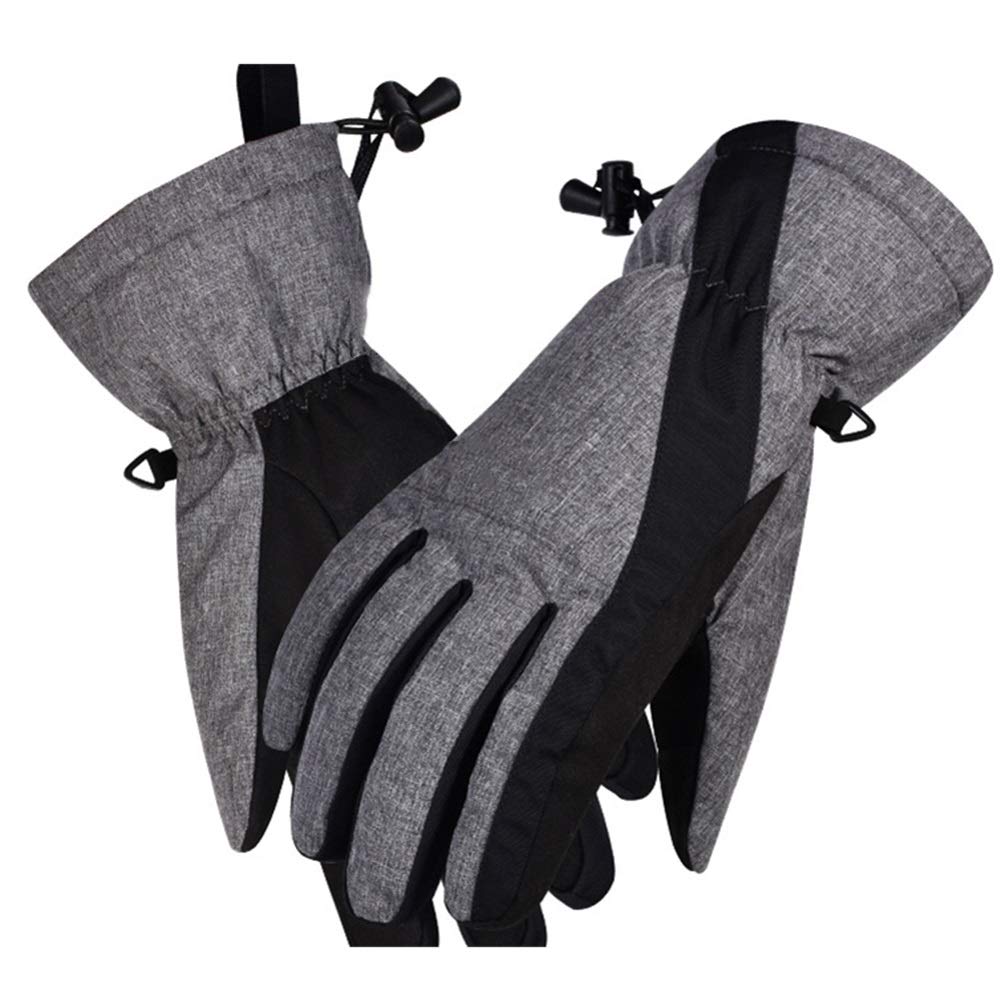 Guantes de Invierno para Hombres y Mujeres, Snowboard, esquí, Guantes de esquí con Pantalla táctil para Hombres y Mujeres, Guantes para Senderismo al Aire Libre