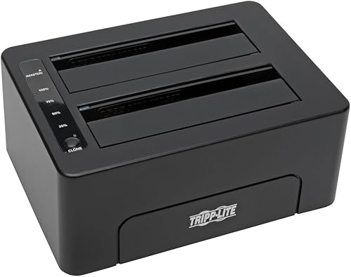 Miniatura 2 de Tripp Lite Estación de acoplamiento USB 3.0 SuperSpeed a Dual SATA para disco duro externo con clonación para discos duros de 2.5" o 3.5" (U339-002)
