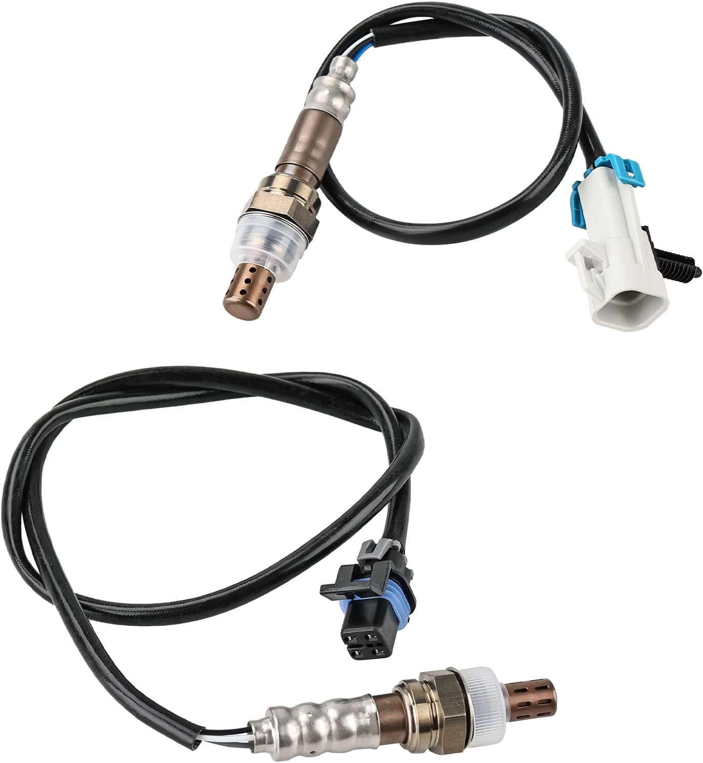 JDMON 2PCS O2 Oxygen Sensor Upstream & Downstream Replacement for Chevrolet HHR Cobalt 2.2L 2.4L L4 2007 2008 2009 2010 2011 Compatible with 234-4668, 234-4066, 12569429, 12573005, 12568221, 12578576