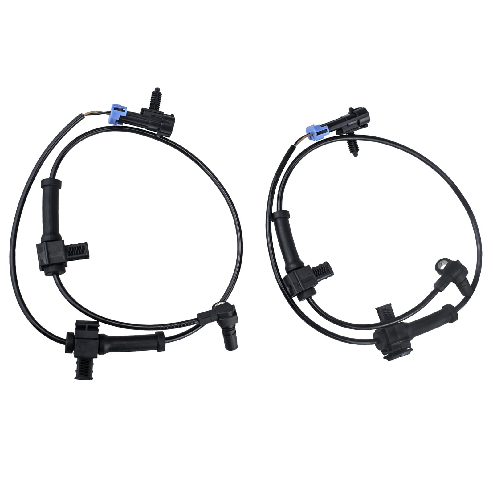 Rear ABS Wheel Speed Sensor Left Right fit for 07-13 Che-vy Silve-rado 1500 2500 3500 Cheyenne, G-MC Sierra 2007 2008 2009 2010 2011 2012 2013, Driver Passenger Side, ALS1757, 2pcs