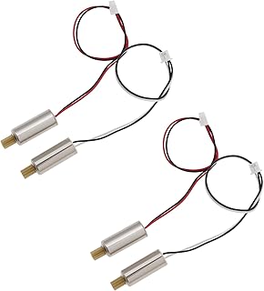 Create idea Lot de 4 Moteurs de Quadricoptère Avant/arrière Compatibles avec Les Drones RC E88 E88PRO E88MAX E525 E99 E99PRO P1 P5PRO 7 X 16 Mm