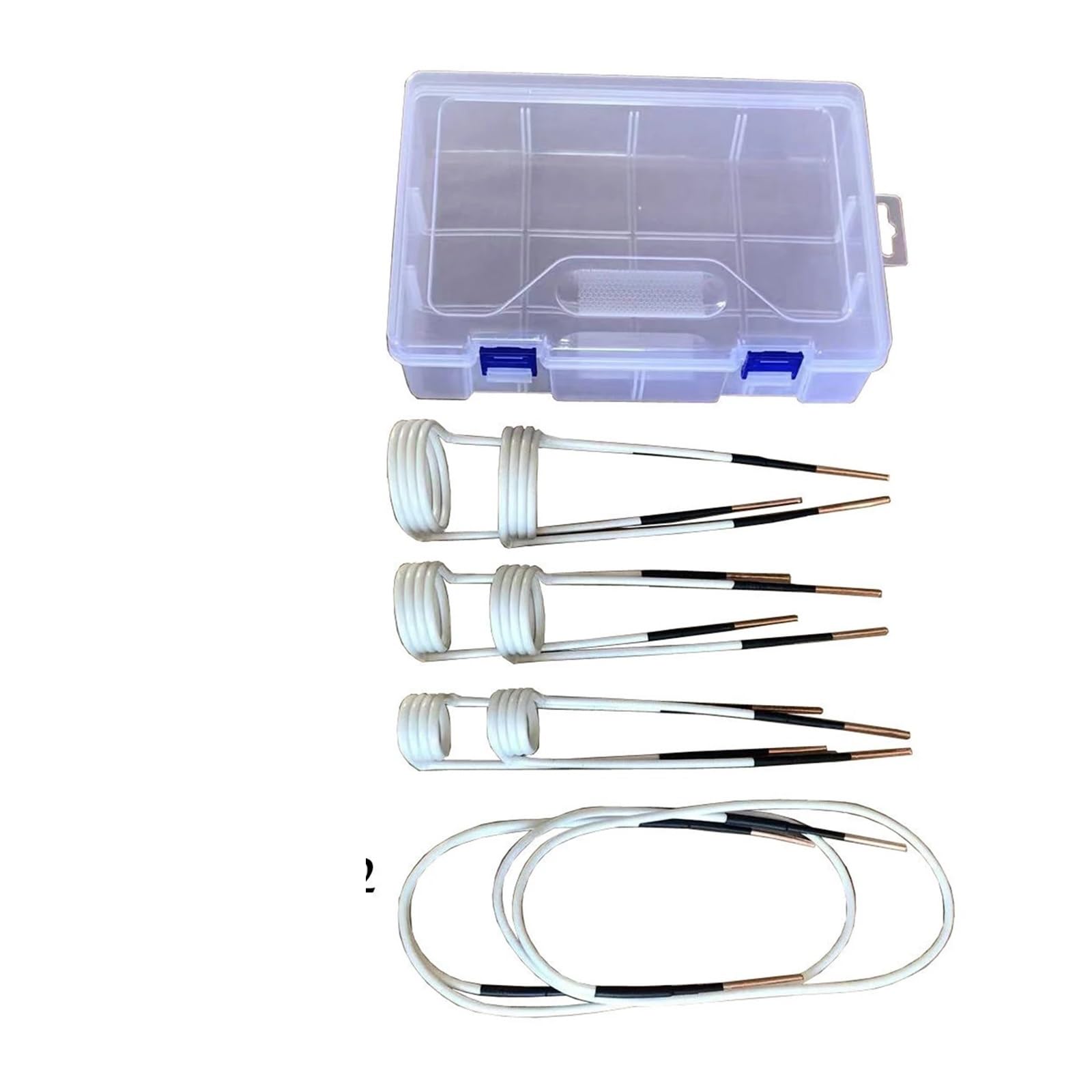 Induction Heater, Mini Magnetic Heater DIY Induction Coils Coil Ductor Kit Flameless Heat Accessories 4-10Pcs(8pcs)
