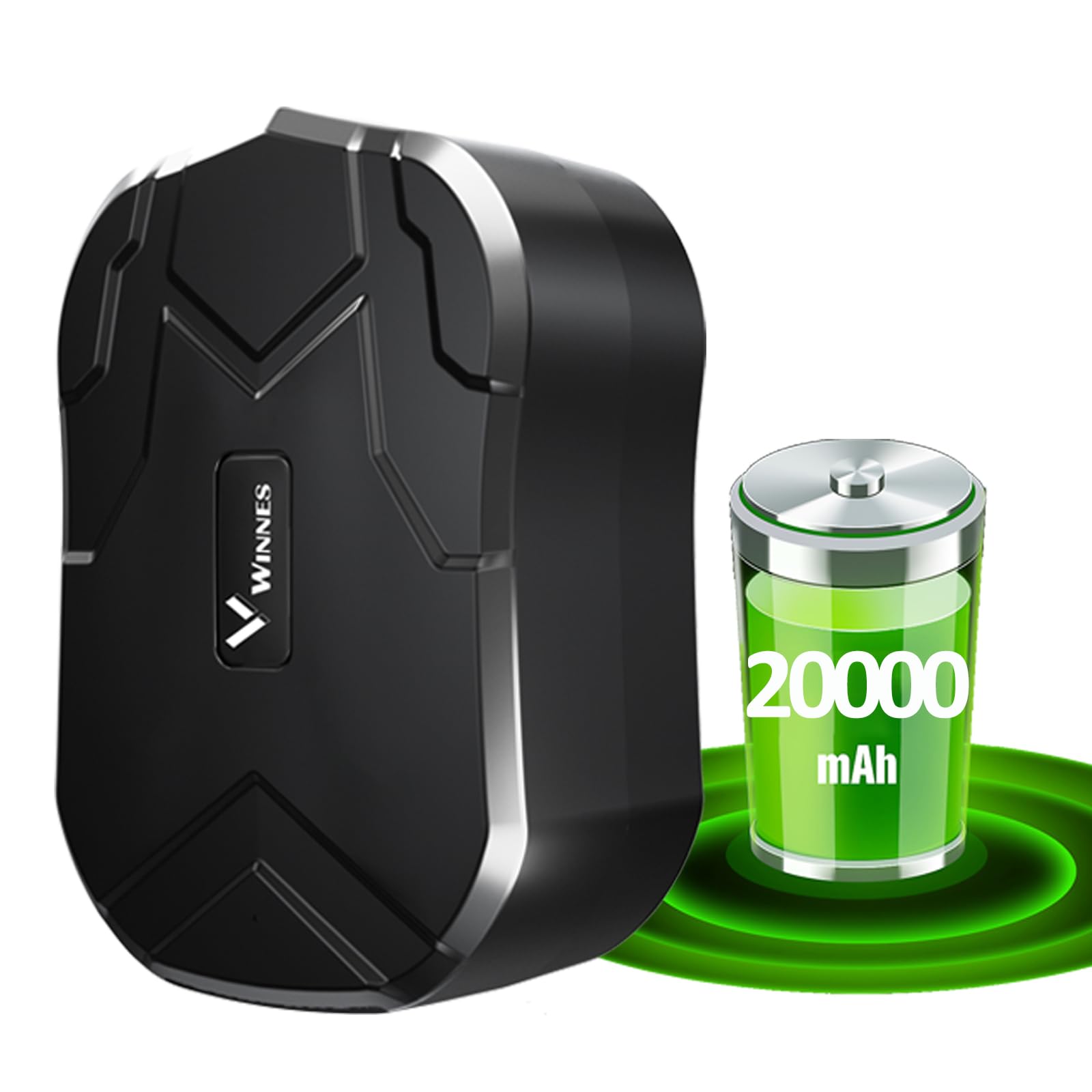 4G Traceur GPS Voiture 20000mAh TK905Pro Tracker GPS Autonomie 240 Jours, Localisateur Magnétique Étanche avec Carte SIM Incluse, Alarme Vibration/Géofence, Plateforme Gratuite pour Véhicules