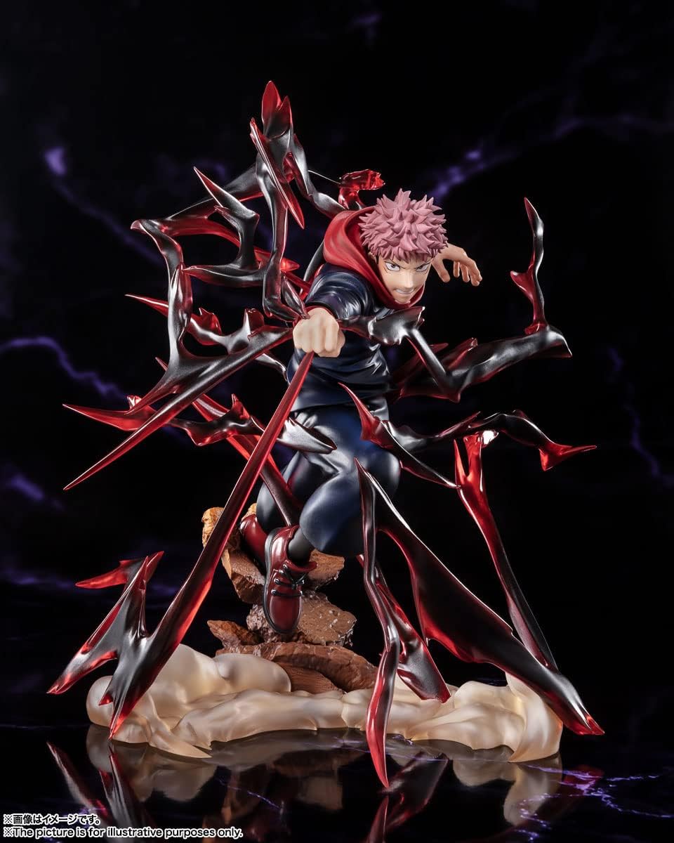 Amazon Co Jp Figuarts Zero Jujutsu Kaisen Yuji Itadori Approx 7 5 Inches 190 Mm Pvc And Abs Painted Finished Figure 3131 Hobbies