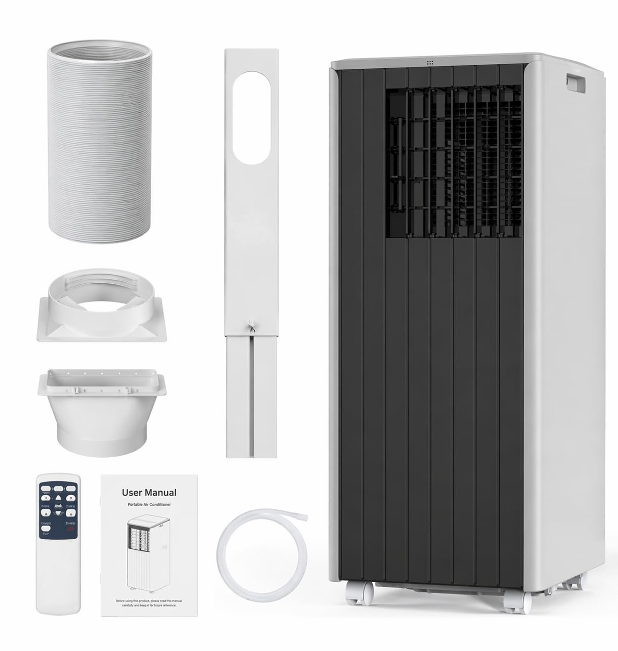 �️ 8,000 BTU Portable Air Conditioners, 4-in-1 AC Unit with Cool, Fan, Dehumidifier & Sleep Mode, Up to 350 Sq.Ft, Quiet — beauty deal on Shopping With Noya
