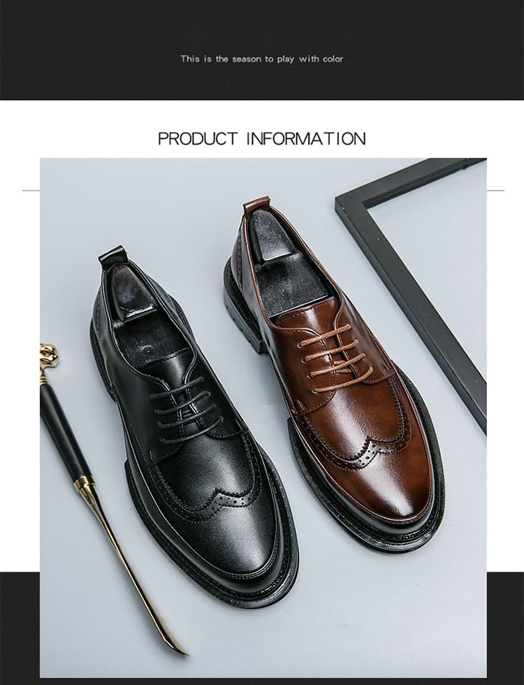 [Majisohiroka] フォーマル ビジネスシューズ メンズ 革靴 紳士靴 皮靴 ウォーキング ドレスシューズ 抗菌防臭 内羽