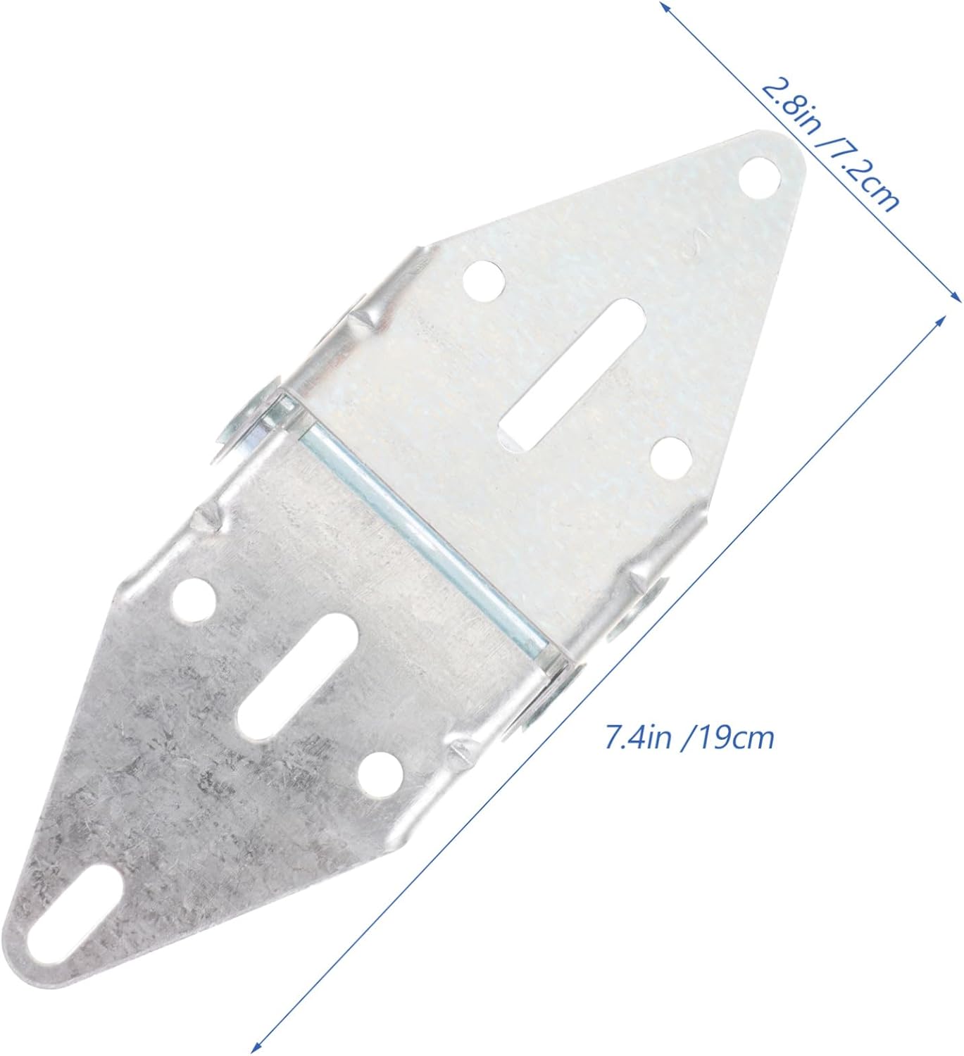 Balacoo 6pcs Heavy Duty Garage Door Hinges for Residential Light Commercial Use Replacement Hinges for Durable Reliable Performance for Garage Door Parts