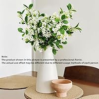 Vista 3 de Melorca&Guilla Artificial Plants,3PCS 32" Green Faux Branches for Vase Faux Stems Greenery Stems,Artificial Branches Fake Plants for Shop Garden